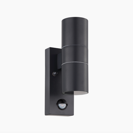Exterior Anthracite Up/Down PIR Wall Light - ID 7579