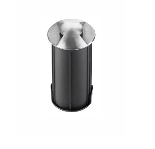 NL outdoor IP67 satin nickel recessed LED ground wash light - ID 9082