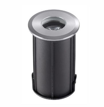 NL outdoor IP67 satin nickel LED ground recessed uplight - ID 9083