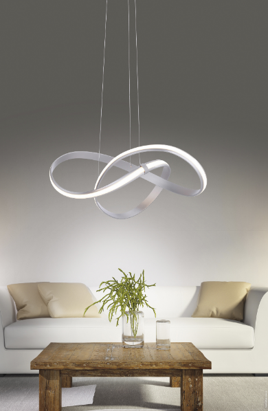 PNL Curved Looped LED Pendant Light - ID 9363