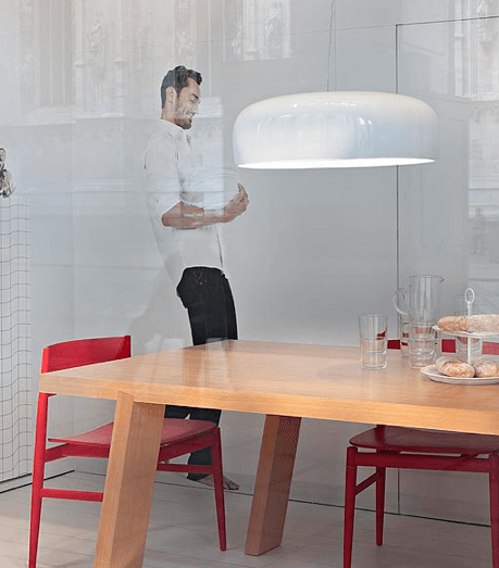 FLOS Smithfield S White Ceiling Light - London Lighting - 2