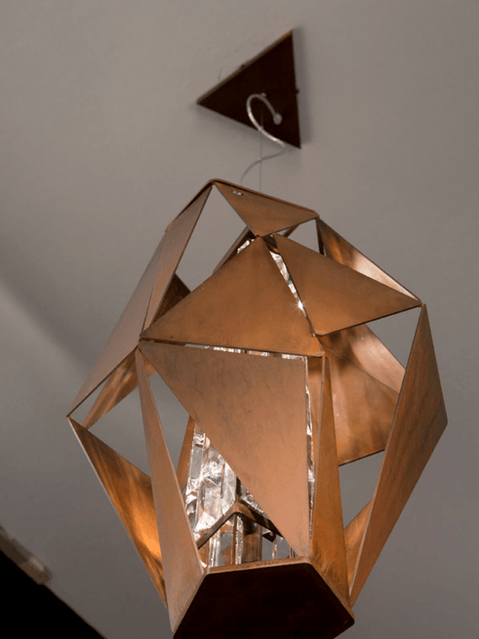 IDL Crystal Rock Suspension 4 Lamp - London Lighting - 2
