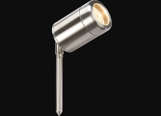 Heavy Gauge Stainless Steel IP65 GU10 Outdoor Spike Light - ID 10298