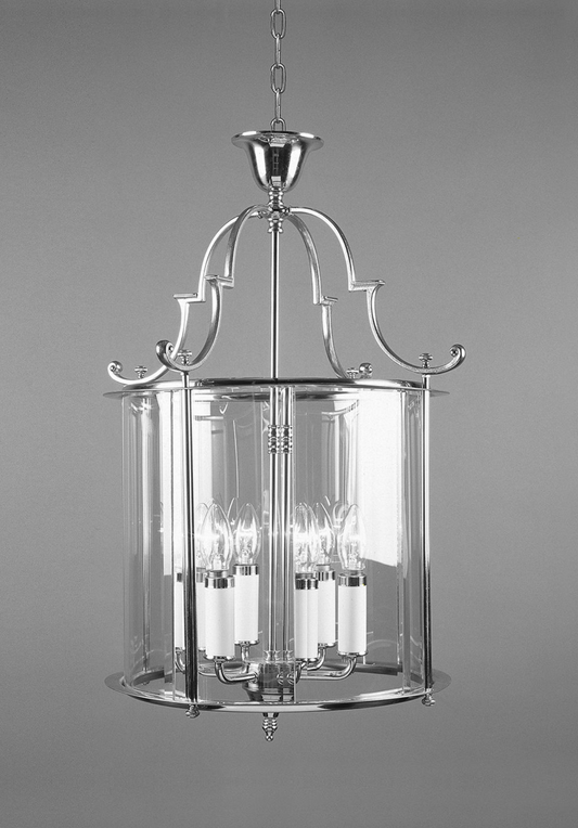 Polished Chrome Lantern - ID 10400