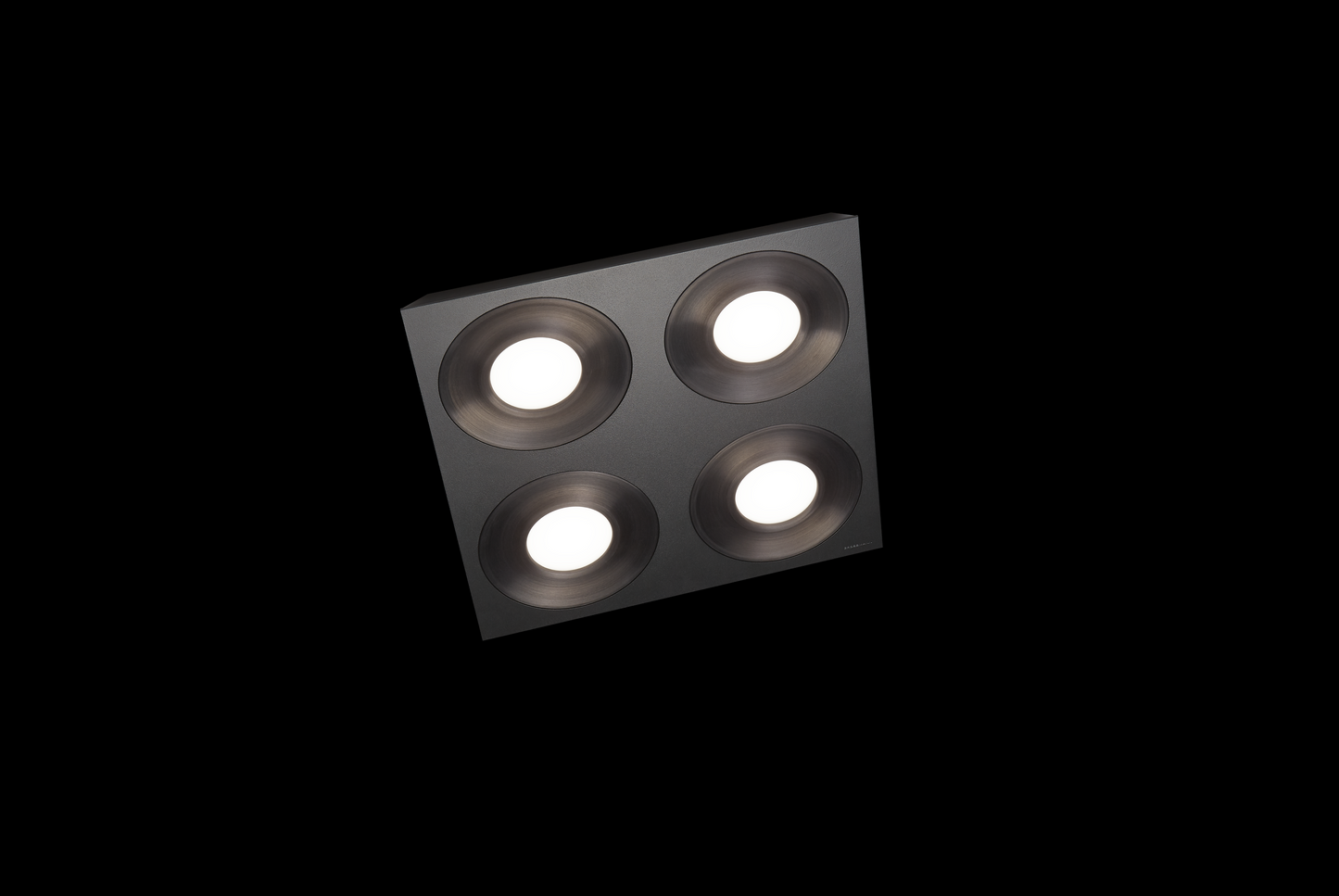 Grossmann COAX 4 Square Lamp Ceiling Light - Colour Options - EX-DISPLAY