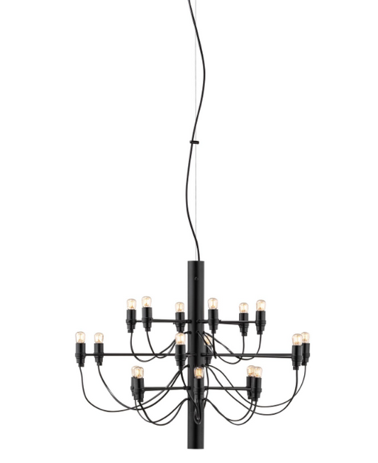 FLOS 2097/18 Suspension With Clear Bulbs - Colour Options