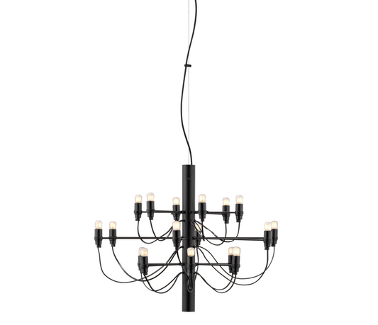 FLOS 2097/18 Suspension With Frosted Bulbs - Colour options