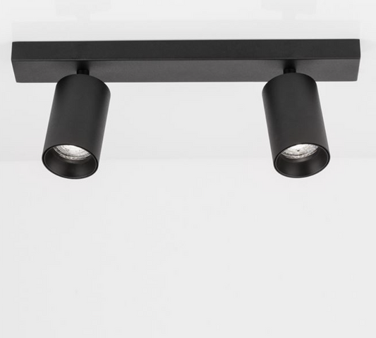 NL Black Double GU10 spotlight - ID 11054