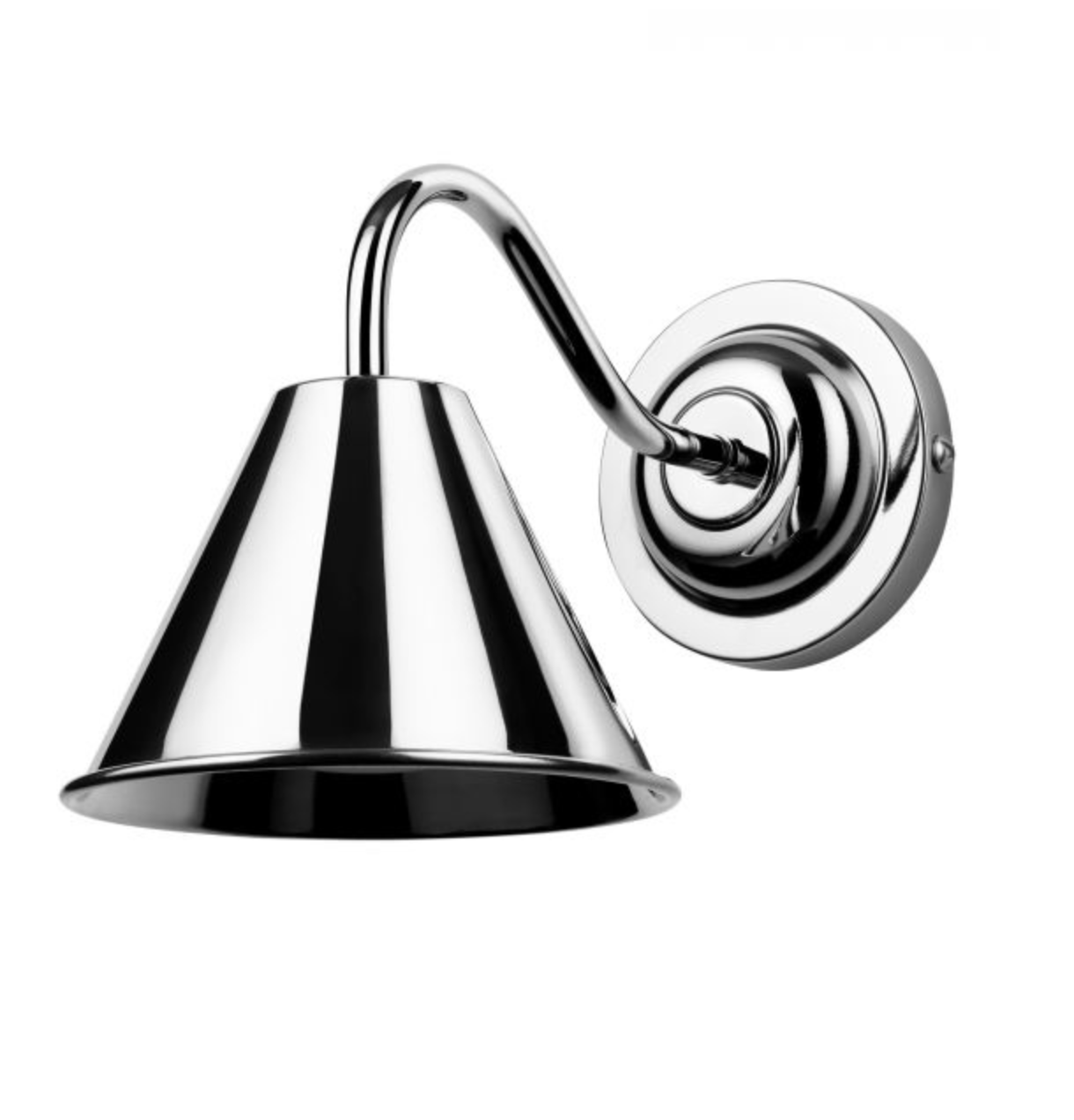 AVO Solid Brass Bathroom Wall Light In Polished Chrome Finish - ID 11191