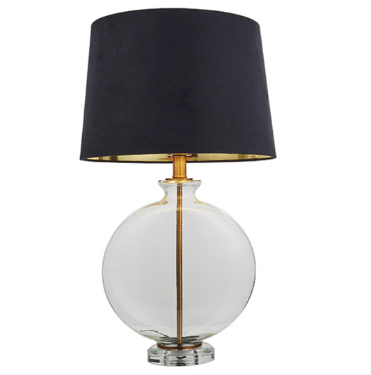 MBL Glass Table Lamp complete with shade - ID 11324