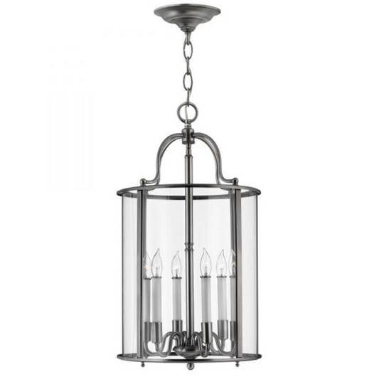 Sydenham Pewter Large Pendant with 6 Lights - ID 7298