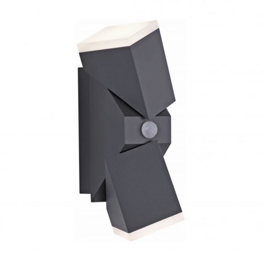 PNL Adjustable Outdoor Wall Light with Twilight & Motion Sensor Anthracite - ID 10779