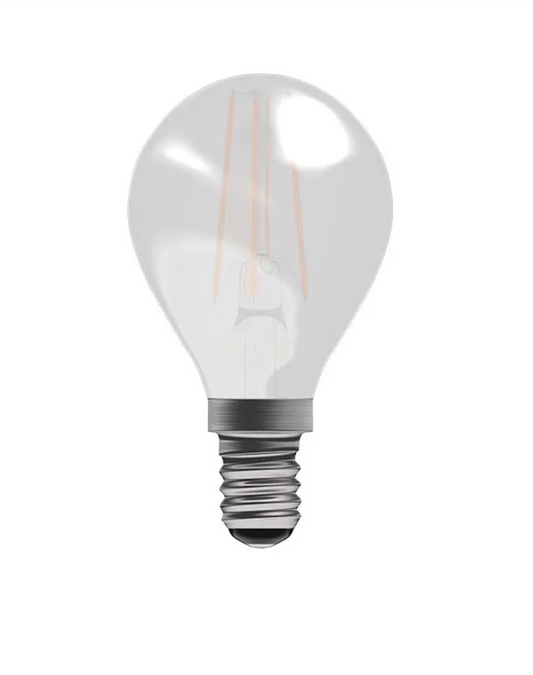 Opal Golf Ball Lamp Warm White 4W LED E14 - ID 9798