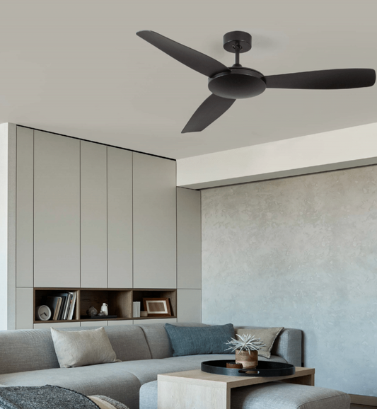 IRE Ceiling Fan, Black - ID 11957