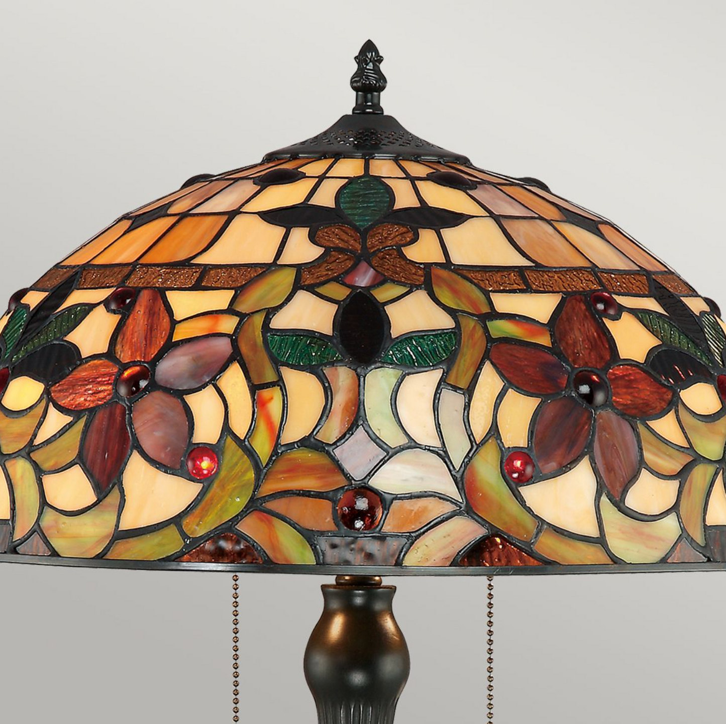 EFL KAM Tiffany Vintage Bronze Table Lamp - ID 11967