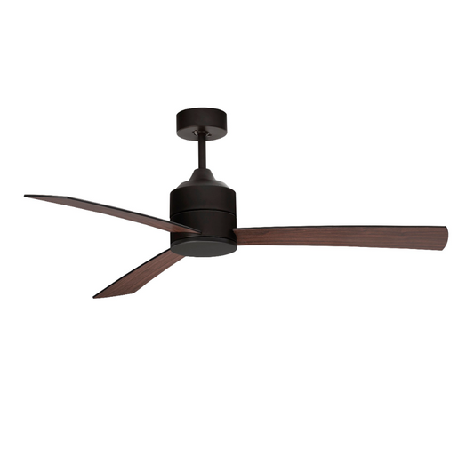 AXE Ceiling Fan, Black & Walnut - ID 11954