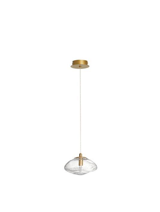 KIN Single Pendant Brass Gold 20cm - ID 11941