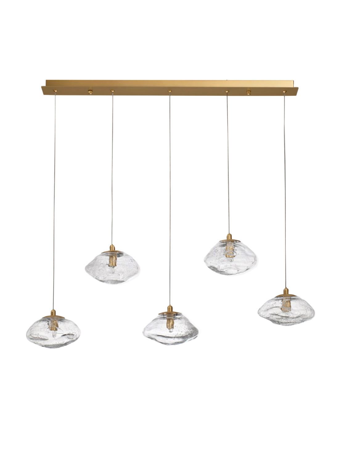 KIN 5lt Linear Pendant Brass Gold - ID 11945