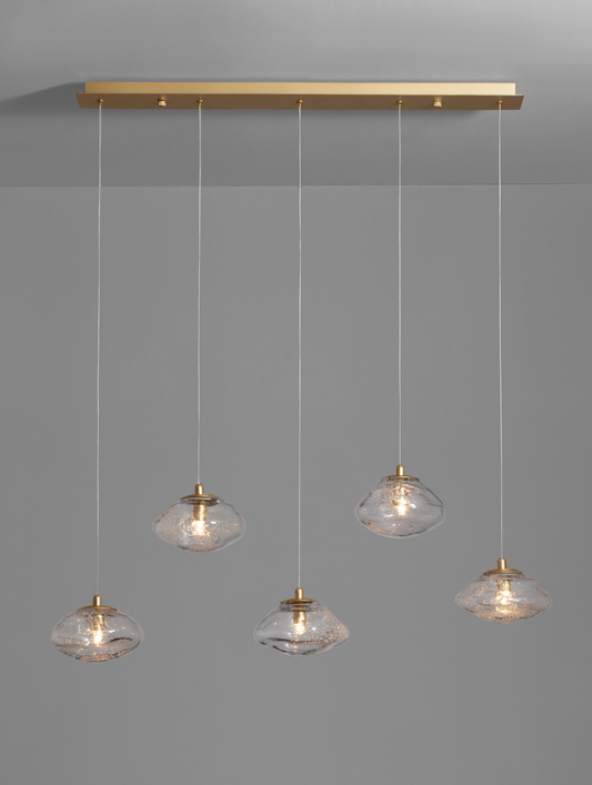 KIN 5lt Linear Pendant Brass Gold - ID 11945