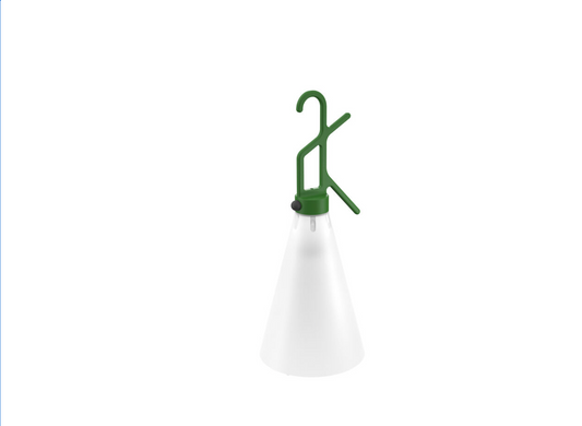 FLOS Mayday Outdoor Leaf Green Table Lamp - ID 12010