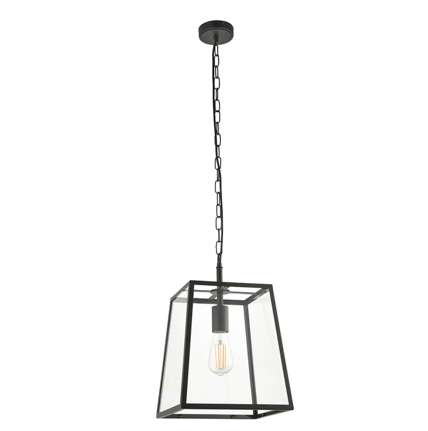 Matt Black Box Lantern - ID 12035 – The Lighting Centre Guildford LTD Matt Black Box Lantern - ID 12035 – The Lighting Centre Guildford LTD