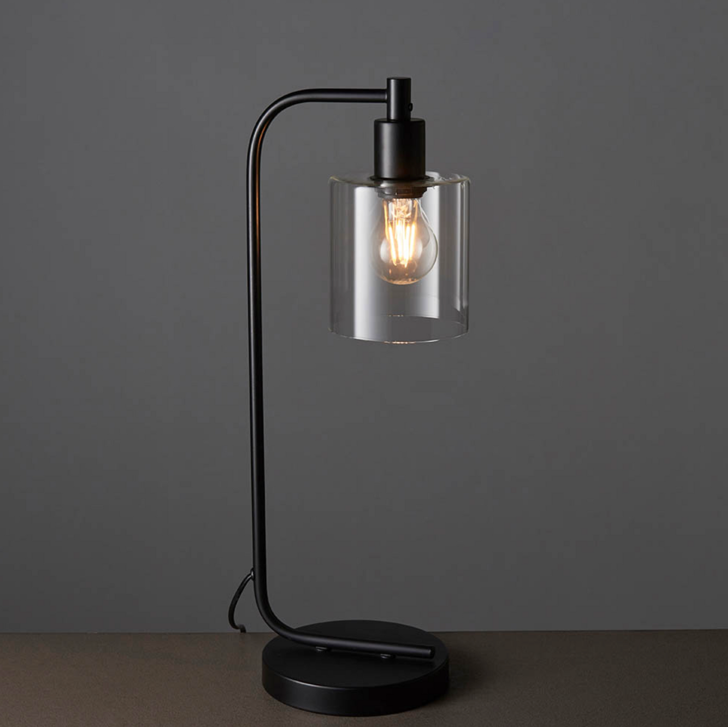 Table Lamp, Matt Black - ID 12038