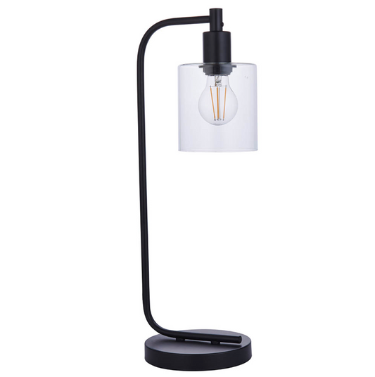 Table Lamp, Matt Black - ID 12038