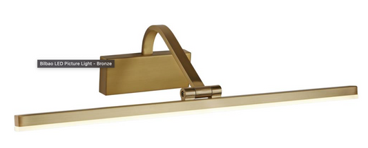 TGL Bilbao picture light 51cm satin bronze cat code - ID 13350