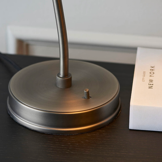 Task Table Light, Matt Black - ID 12145