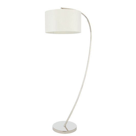 Elegant Arched Floor Lamp, Nickel - ID 12151