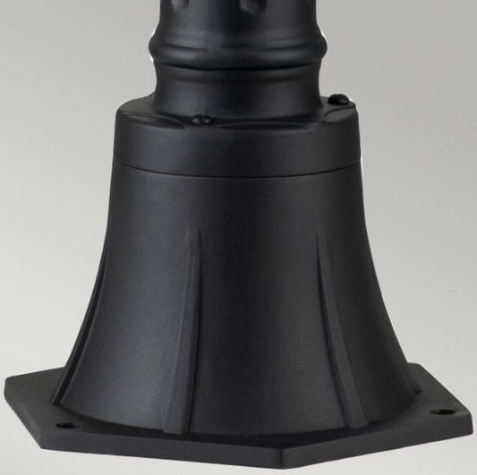 Outdoor Pillar Lantern, Black - ID 12368