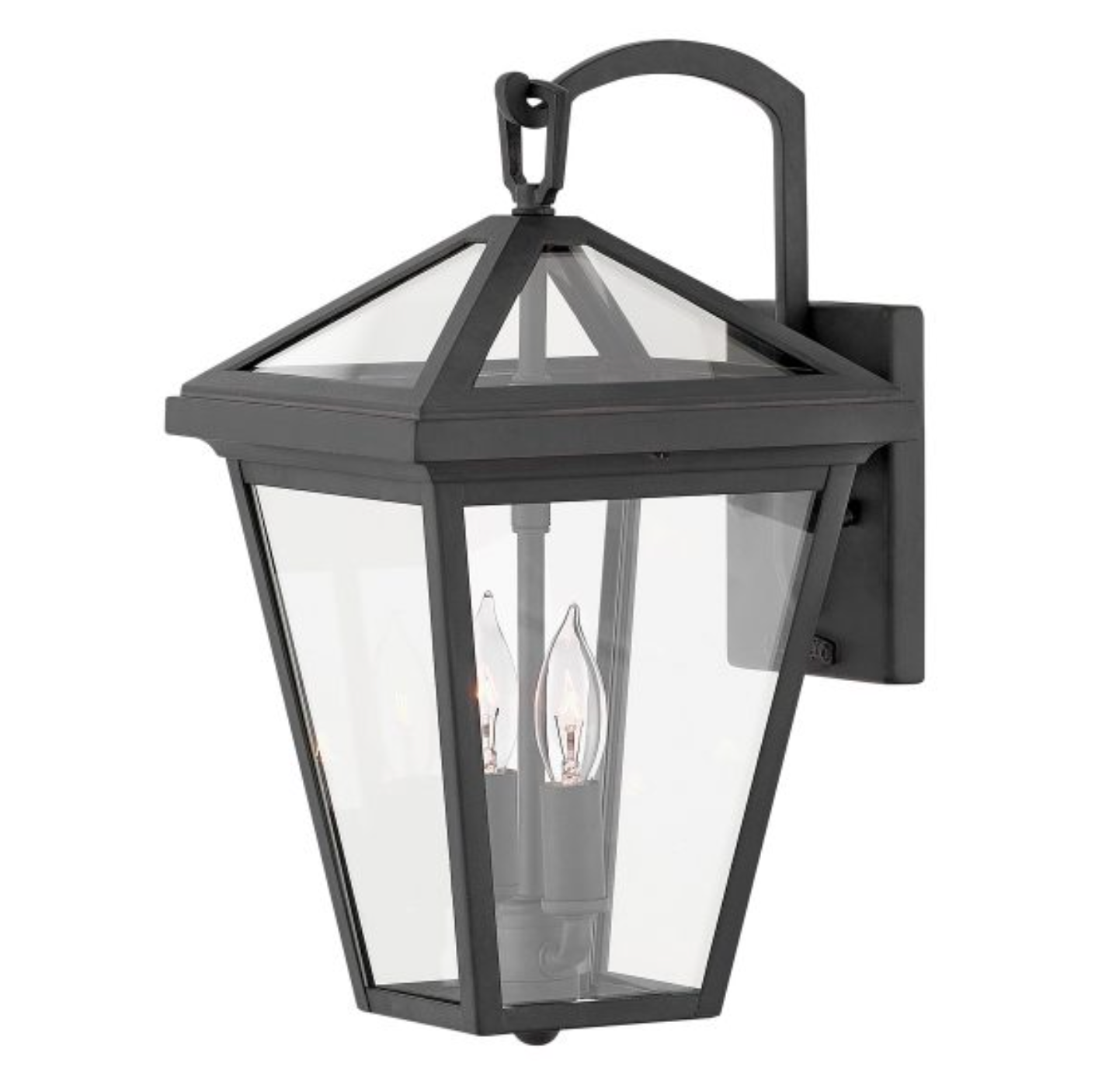 Outdoor Wall Lantern, Black - ID 12376