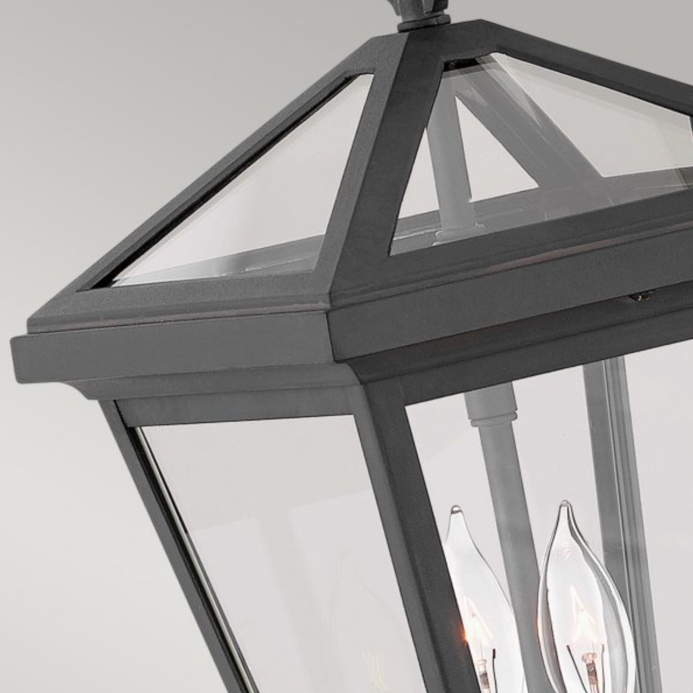 Outdoor Wall Lantern, Black - ID 12376