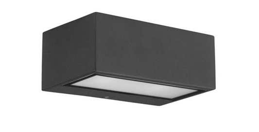 Rectangular Anthracite Grey External Wall Light - ID 5059
