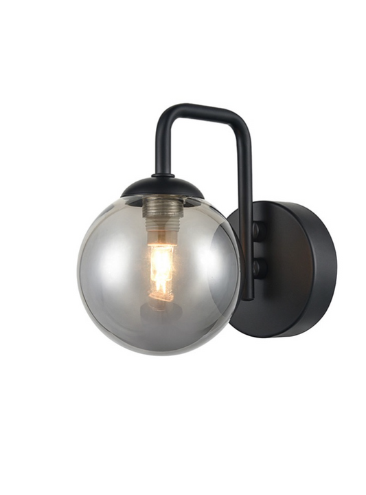 Abstract Black Wall Light - ID 12388