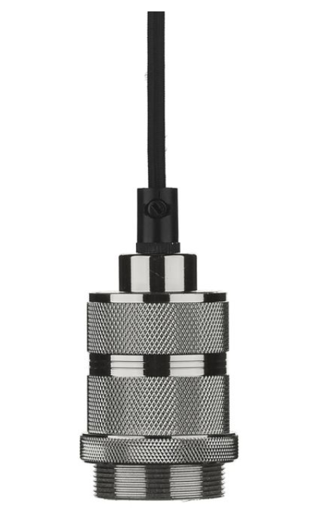 LEN Black/Gun Metal Single Pendant - ID 7185