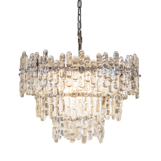 Ice 9 Arm Chandelier - ID 9639