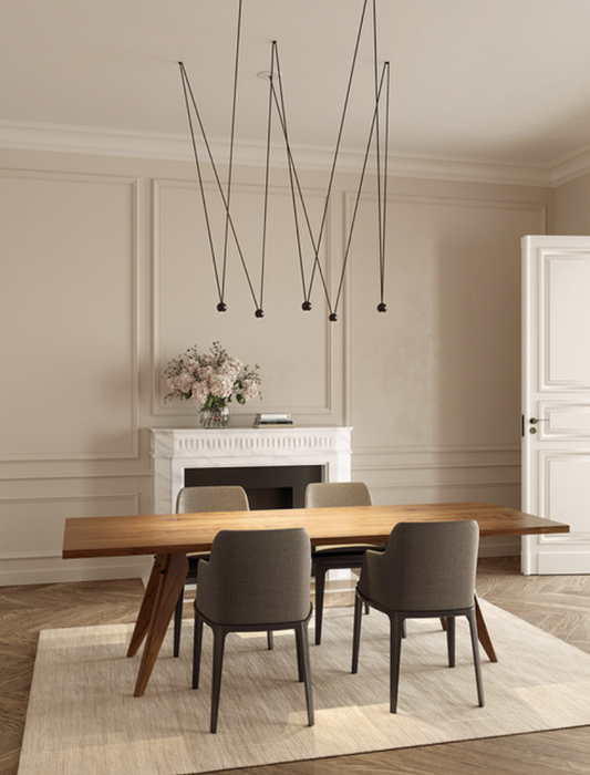 Mini Sphere 5 Multi Pendant Black - ID 9932