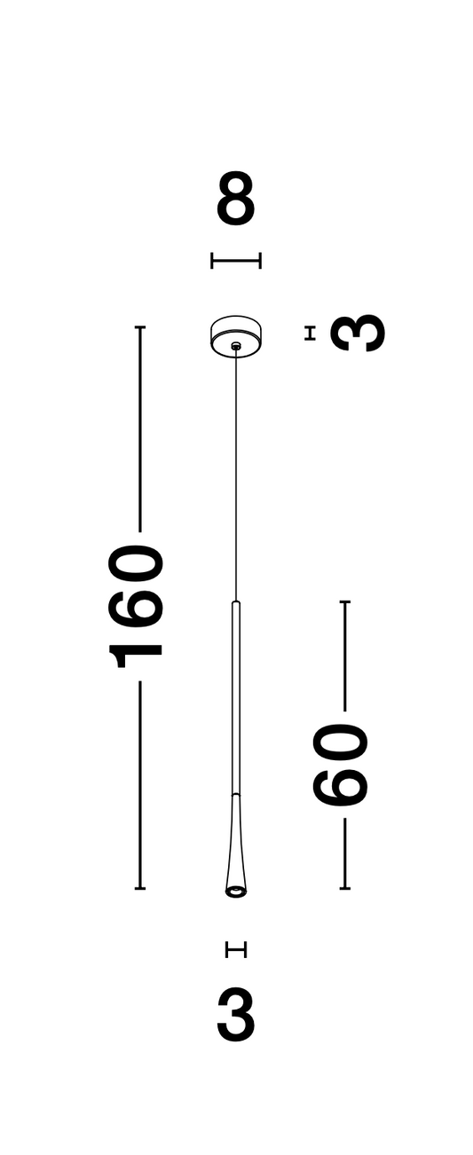 GOC White Metal & Fabric Wire Flute Single Pendant - ID 9962