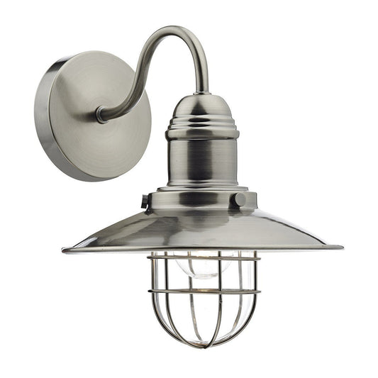 Terrace Antique Chrome Wall Bracket - London Lighting - 1