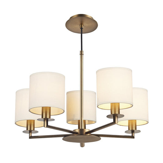 Tyler Bronze 5 Lights Pendant Light - London Lighting - 1