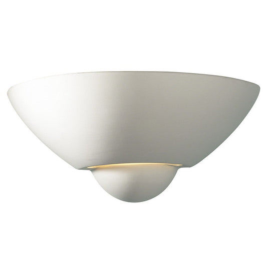 Vector White 1 Light Wall Light - London Lighting - 1