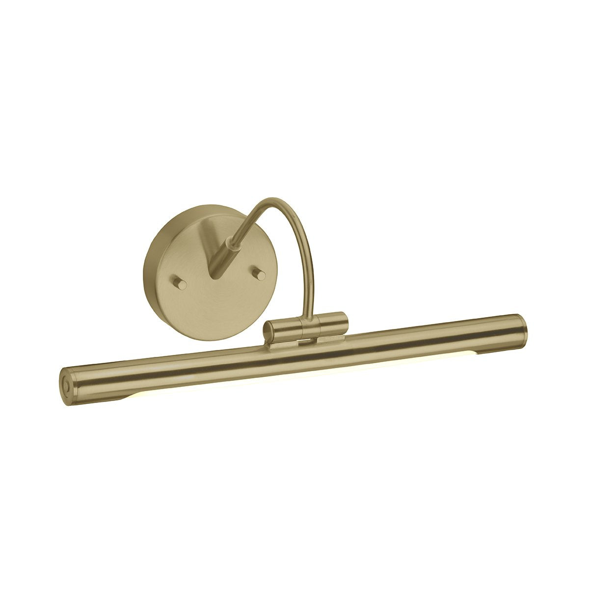 Cubitt Small Picture Light In Brushed Brass - ID 8354