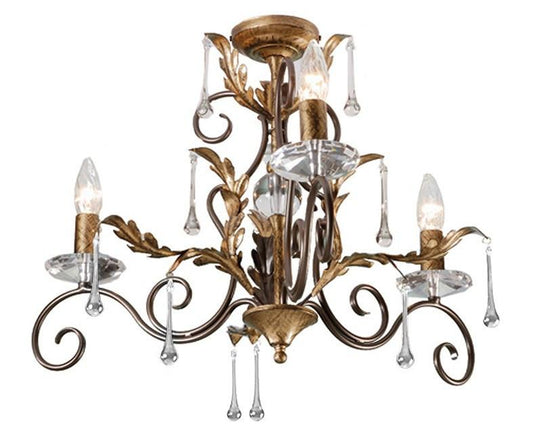 Amarilli 3 Arm Chandelier - London Lighting - 1