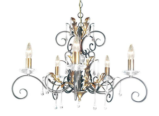 Amarilli 5 Arm Chandelier - London Lighting - 1