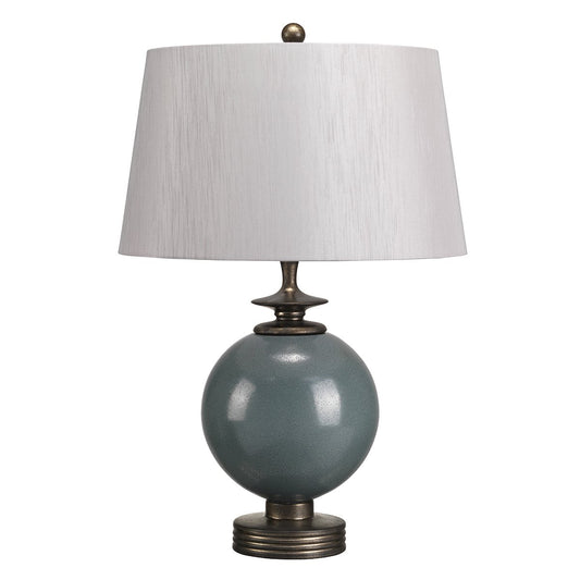 Balham Ceramic Table Lamp c/w Shade - ID 8002