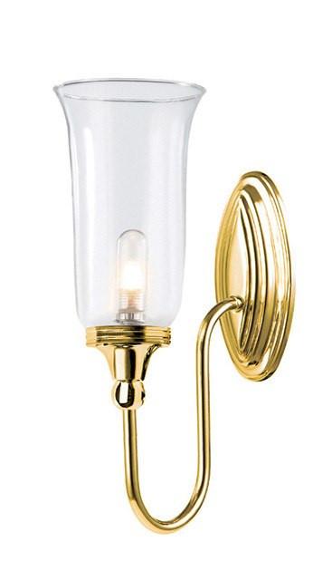 Blake2 Bathroom Wall Light in Polished Brass - London Lighting - 1