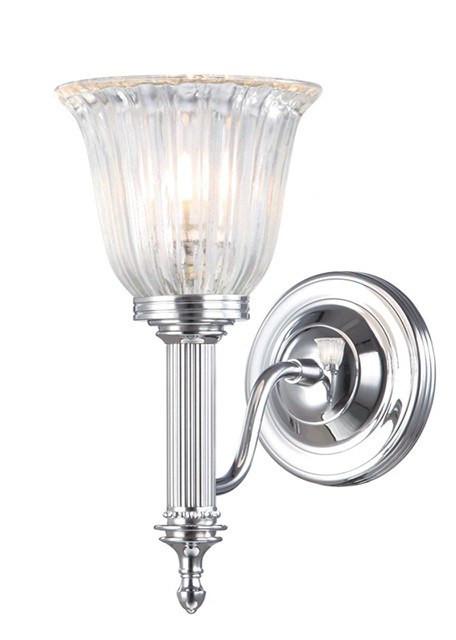 Bathroom Carroll1 Polished Chrome - London Lighting - 1