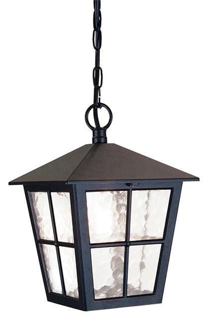 Canterbury Exterior Chain Lantern - London Lighting - 1