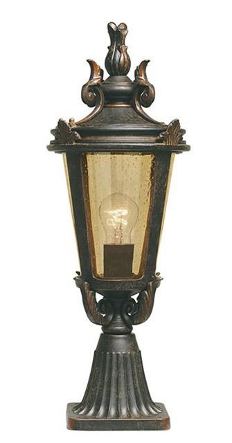 Baltimore Pedestal Lantern Medium - London Lighting - 1